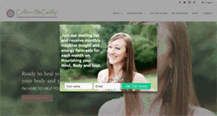 Desktop Screenshot of colleen-mccarthy.com